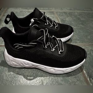 Toddler All in Motion Black Lace Up Sneakers